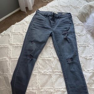 PACSUN grey skinny jeans
